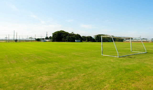 プロが選ぶ天然芝のサッカー場 神栖 波崎のホテル梅はら 公式